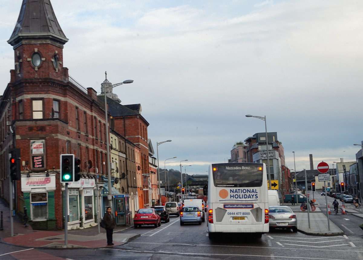 The Lower Glanmire Road through Tivoli
