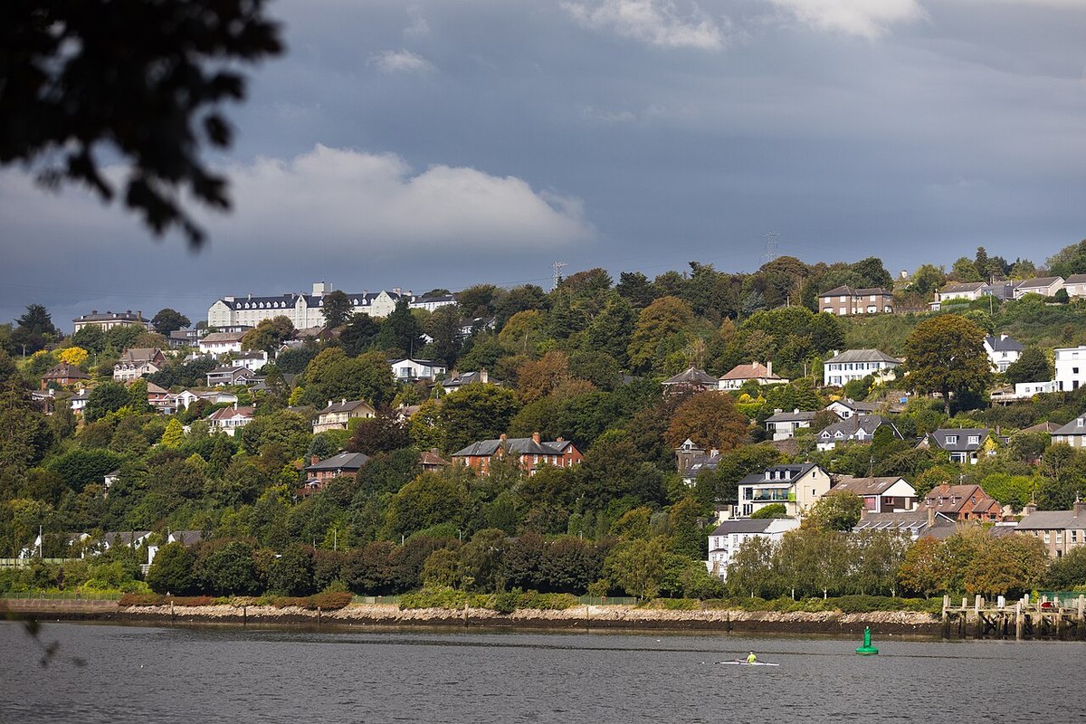 The Montenotte district, across the River Lee